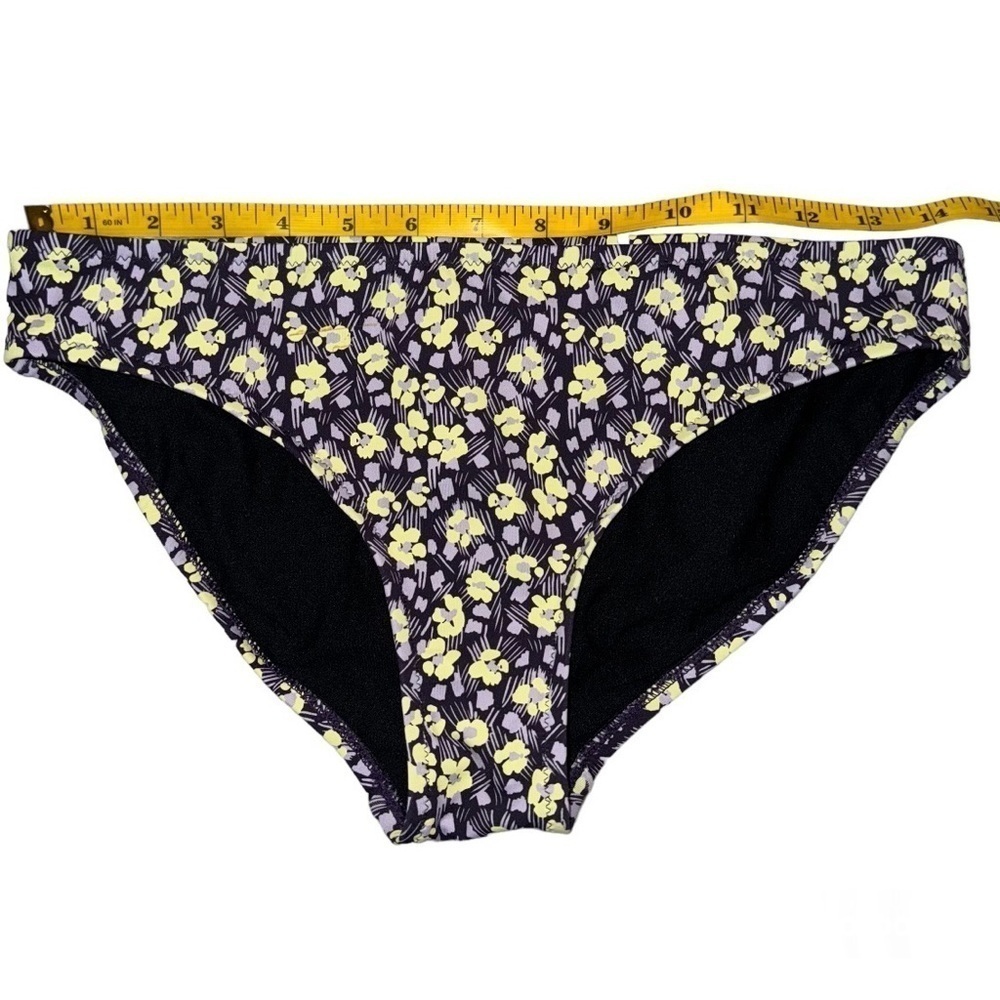 NEW Calme Johnny Was Hipster Bikini Bottom Size Small CLR Purple/Lavender/Lime - Picture 5 of 5